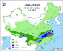澳门太阳城集团：南方降水有所减弱 华北黄淮东北地区多雷阵雨天
